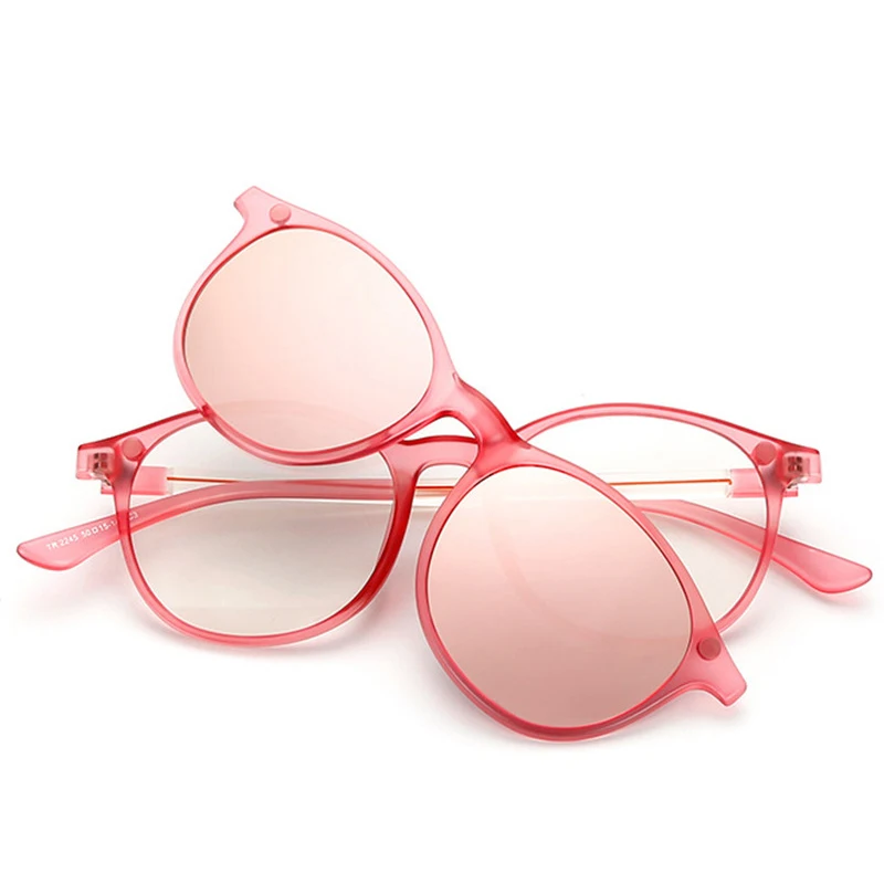 pink retro glasses