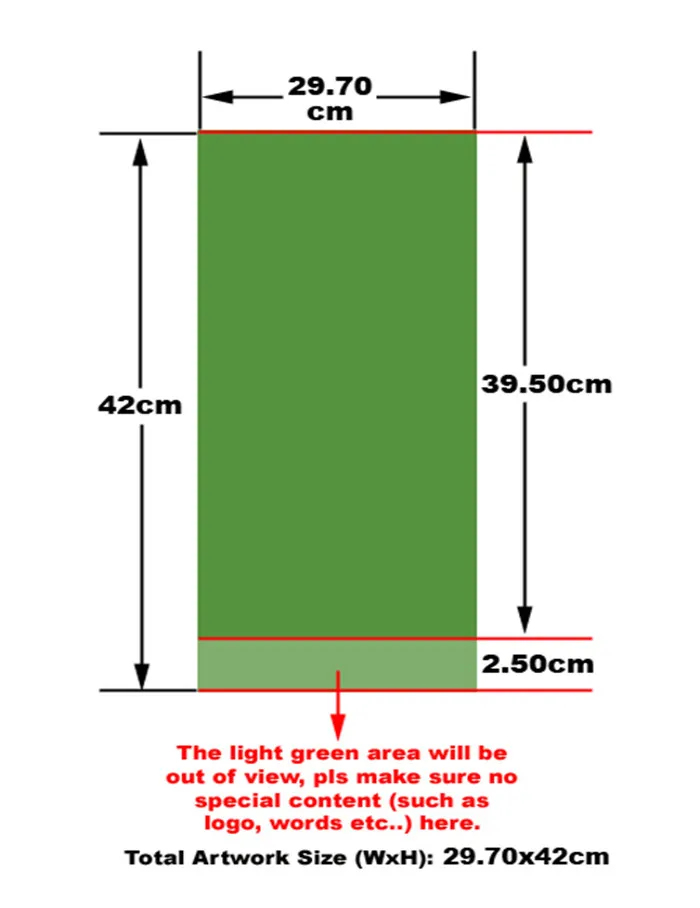 Dimensions cm