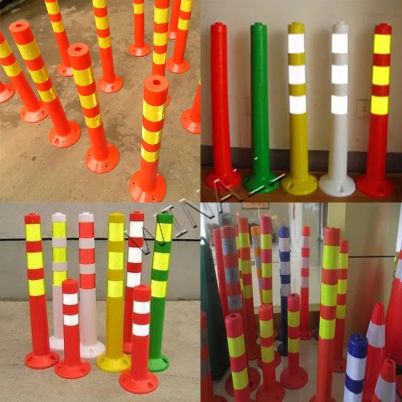 Driveway Elastic Traffic Parking Lot Barrier Warning Post
