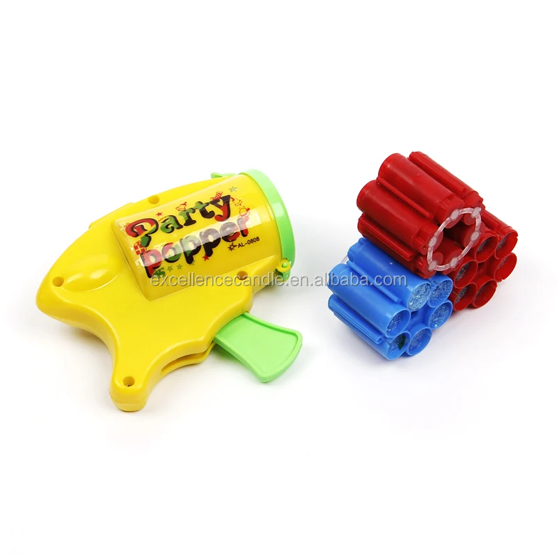 Mini Party Popper Confetti Shooter Gun Toy With Refills Buy Popper