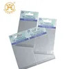 Hot new products plastic card insert bopp clear bag self adhesive poly bag with header card