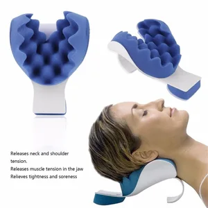 Releases Muscle Tension Relieves Tightness and Soreness Neck Support Tension Reliever Neck Shoulder Relaxer pillow