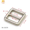 quality strong wire alloy tri-glide buckle