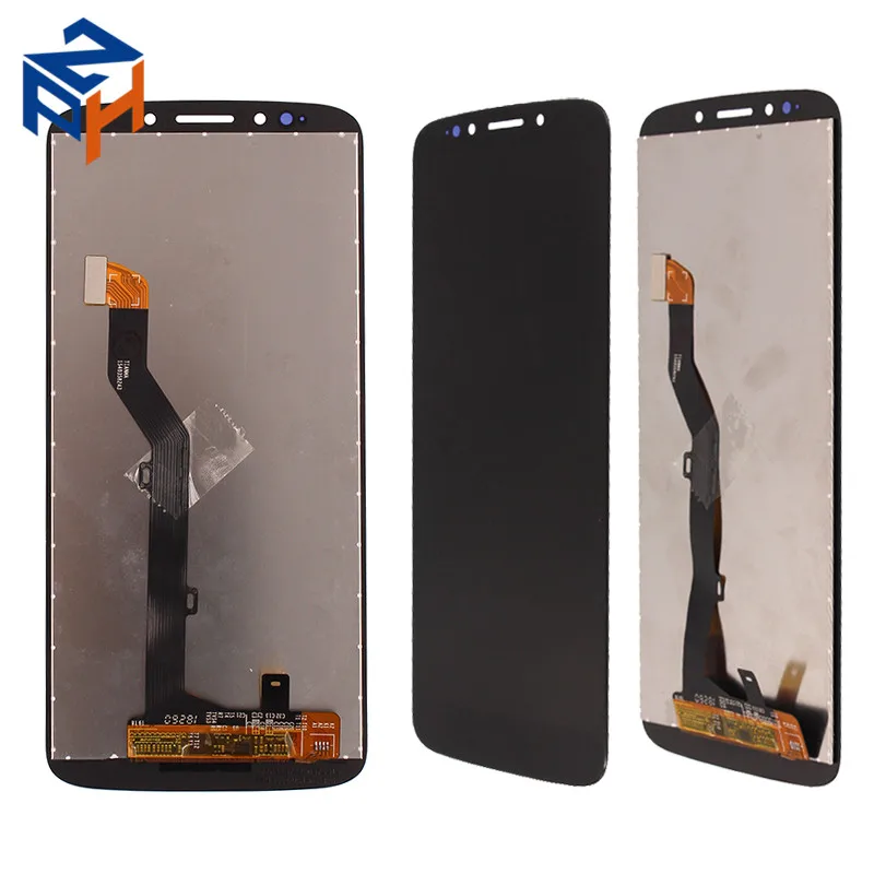 

New LCD Touch Screen For Motorola Moto G6 Play LCD Display With Digitizer Assembly, Black white