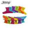 12Pcs Hair Dressing Hairdressers Mixed Color Hair Clamps Clips Claw Butterfly Tools