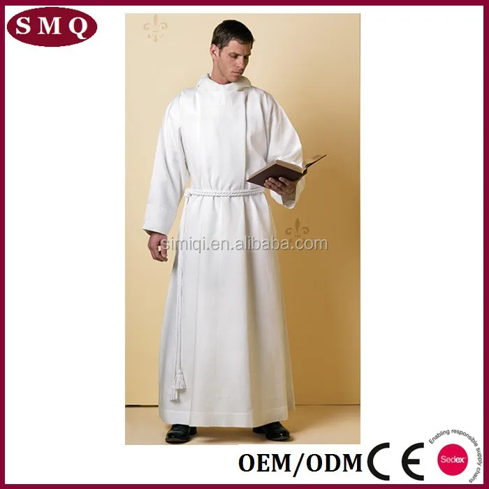 Church Textile Chasuble Alb Robe Produce White Liturgical Gown Buy