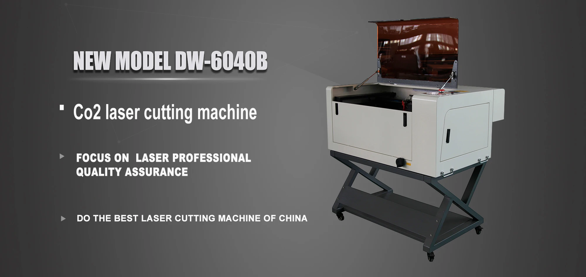 Rubber stamp laser engraving machine 4060B laser cutting machine