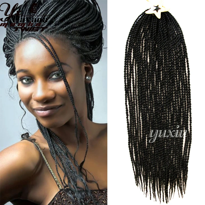 

YXCHERISHAIR 2028Roots/Pack Synthetic Hair Extensions for Braiding Crochet Braids Freetress Senegalese Twist Crochet Hair Jumbo