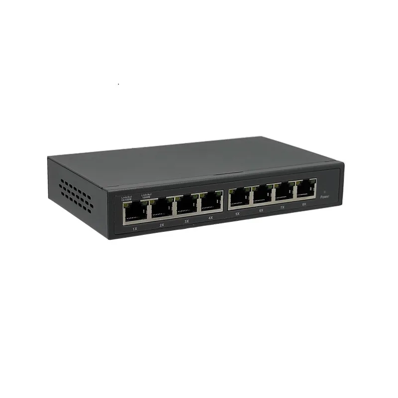 

8 port Gigabit WEB Managed Ethernet reverse poe switch 10/100/1000M