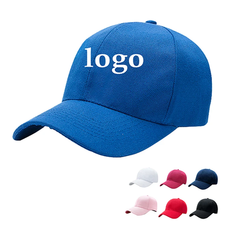 
High Quality Custom Cotton Print Logo Baseball Cap 
