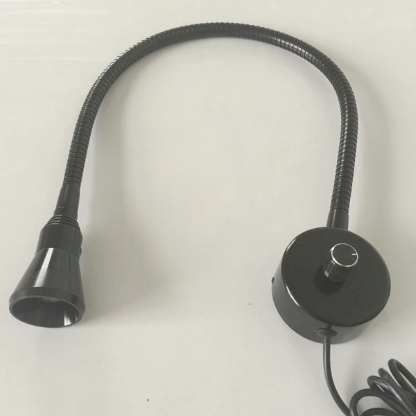 3W DIMMABLE LED FLEXIBLE GOOSENECK WALL LAMPS