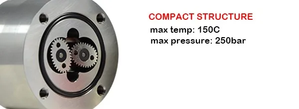 Micro oval gear flow meter