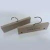 Fashion Design Colored Clothes Hangers Header Hanger For Draper Sample