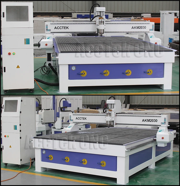 Door making woodworking cnc router AKM2030 3d wood carving cnc machine