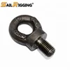 BS4278 China Supplier M18 Metric Dynamo Galvanized black plain Lifting Thread Bs Type Collar Eye Bolt