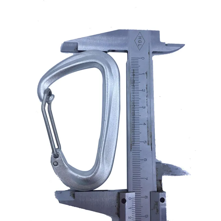 Heavy Duty D Shaped Carabiner Clips Mini Multi-function Buckle for Hammocks Camping Hiking Backpacking