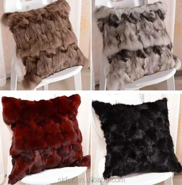 Sarung Bantal Bulu Domba Asli Lembut Dan Bulu Kelinci Buy Fur Cushion Cover Nyata Bulu Bantal Cover Product On Alibaba Com