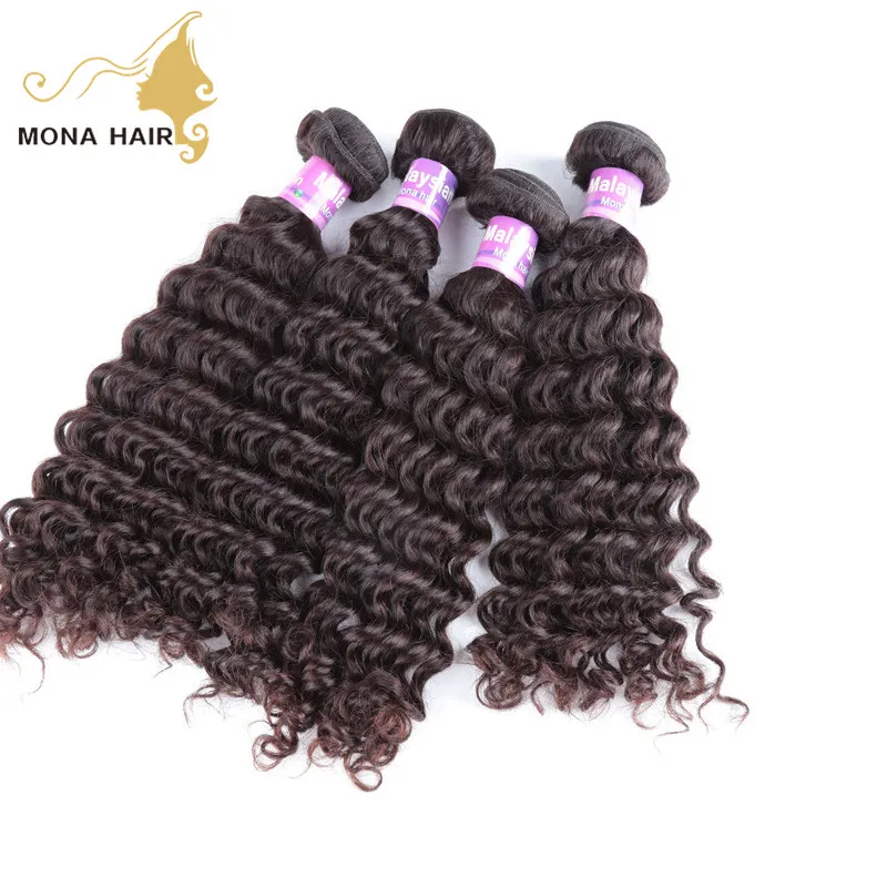 

Guangzhou Mona Hair Trade Co.,Ltd curly malaysian virgin hair, Nature black(100% unprocessed)