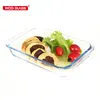 Glass baking tray baking dish heat-resistant glass bakeware