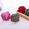 Multi-color Leopard Bath Ball ,Can Hang Bath Rub Bath Sponge