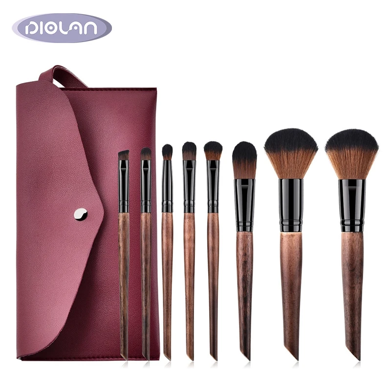 

Professional 8pcs artist makeup brush set private label, Customized color