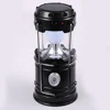 With Foldaway Handle Collapsible Outdoor Flashlight Rechargeable Solar Lantern Camping Light