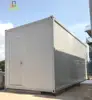 Mini storage containers for modular school prefab house set workshop for barracks / korea / vietnam