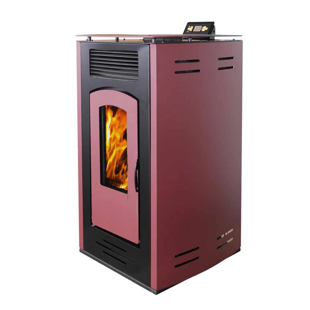 New Design Low Noise Pellet Stove With Auto Cleaning System Wm-p07