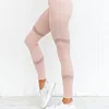 2018 New Mesh Pattern Print Leggings Fitness Leggings Women Sporting Workout Leggins Elastic Trousers Slim Pink Pants Plus Size