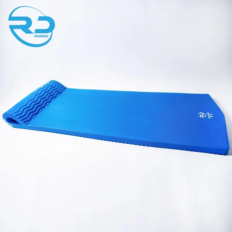 
NBR/PVC Vinyl Coated Foam Swimming Pool Lounge Floats for water entertainment 