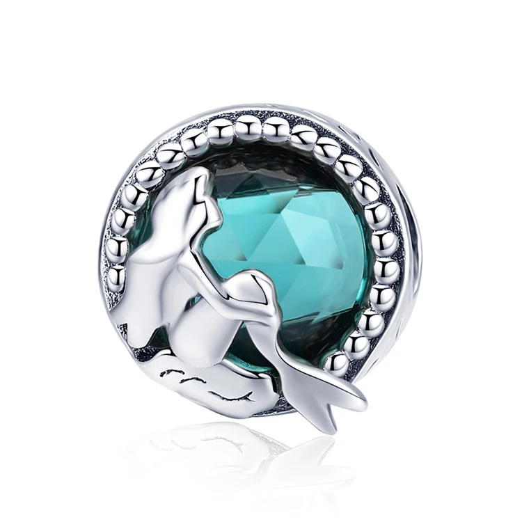 

Qings Mermaid's Missing Charm 925 Sterling Silver Charm and Pendants