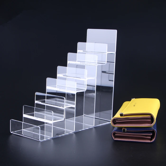 Wholesale Popular Fashionable Acrylic Wallet Display/clutch Bag/handbag