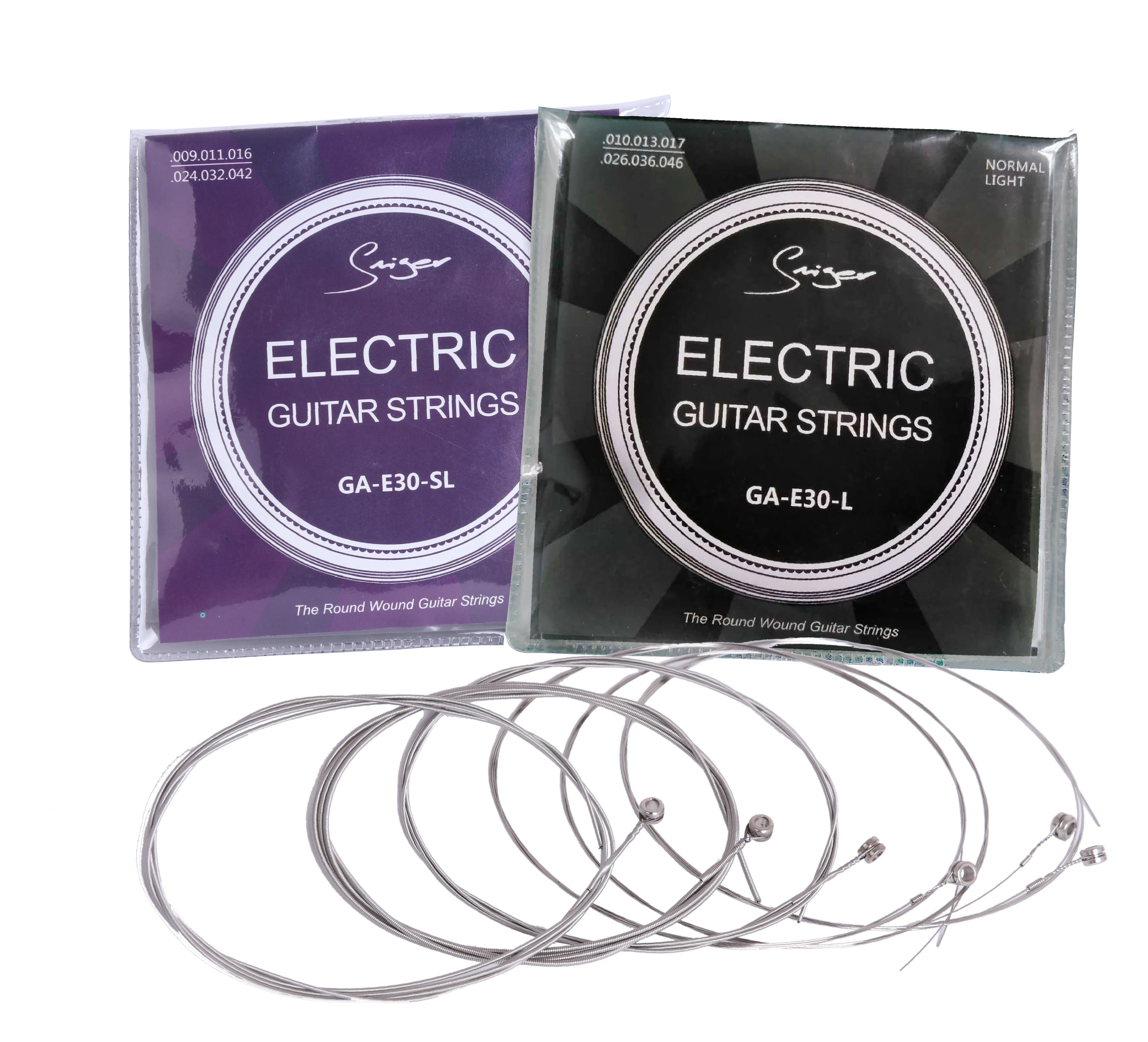 

Wholesale high quality guitar parts electric guitar strings, Silver