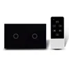 High quality long range remote control switch wall light manual panel touch switch