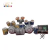 Arena drum sets beat inflatable IPS light games, air constant drum bat toys, carnival playing for hire