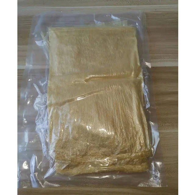 
high quality soft bean curd sheets tofu skin 
