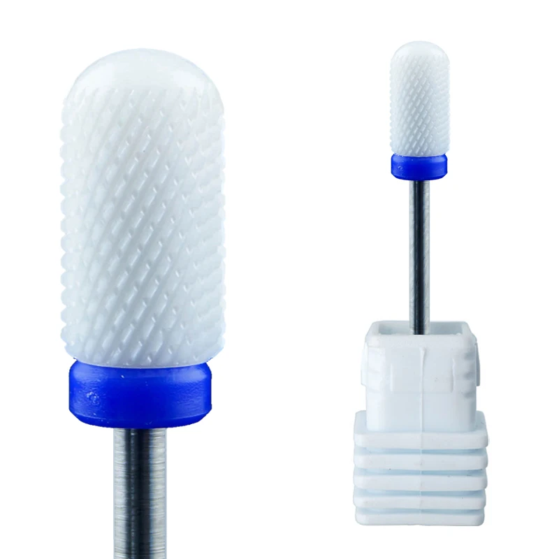 

Ceramic Large Smooth Top Nail Dril Bit Set for Removing Acrylic Nails