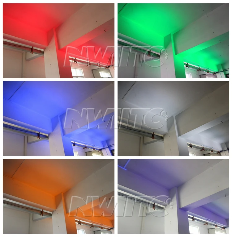 RGBWA UV 18x18W Zoom Wash Uplight LED Par Can Light Waterproof Aluminum Body with DMX Control for DJ and Theme Park Use