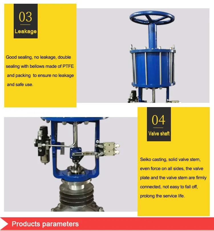 Spring Piston Actuator Compact Single Seat Valve Zjhs Pneumatic Piston