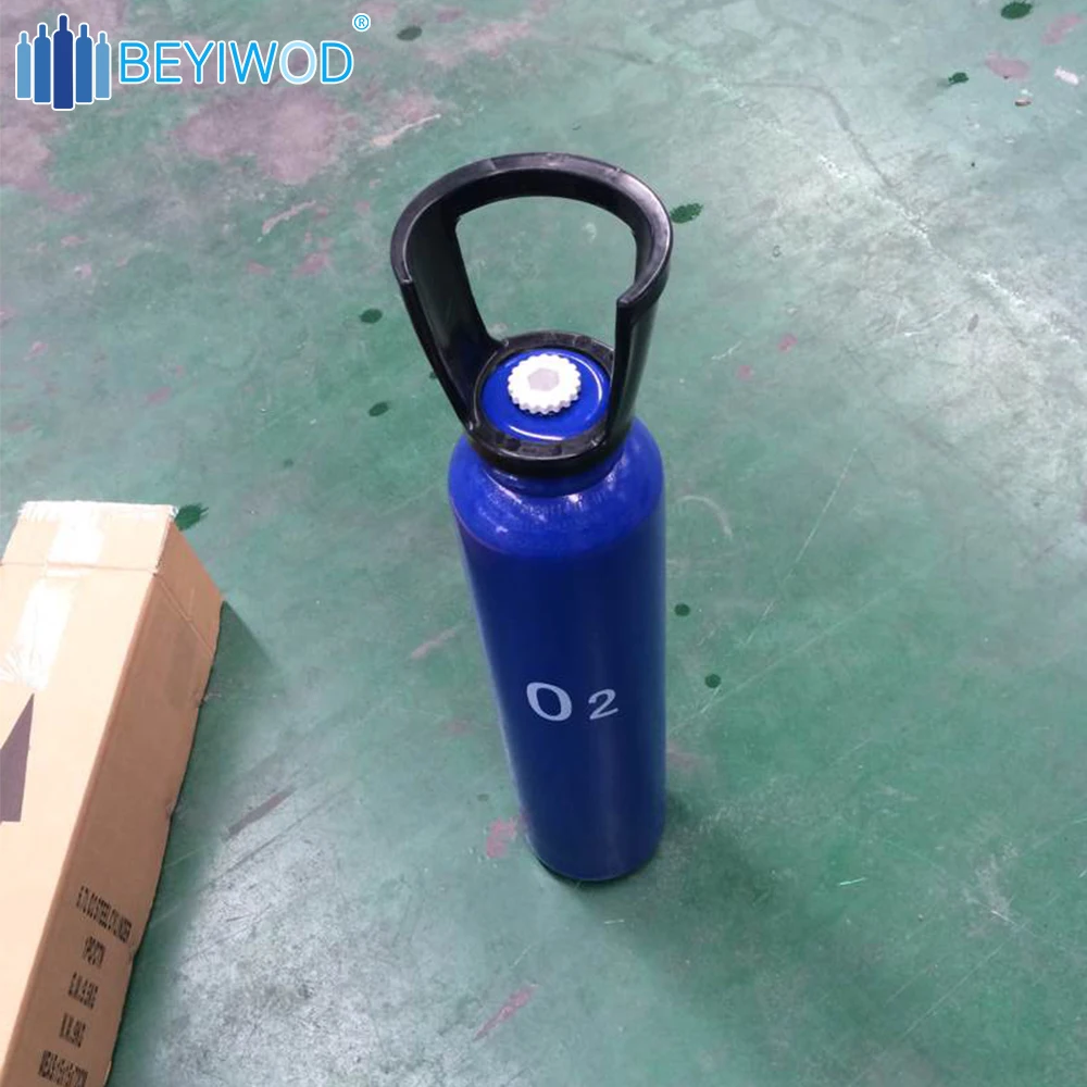 Industrial Steel Oxygen Cylinder 50liter 40liter High Pressure Gas