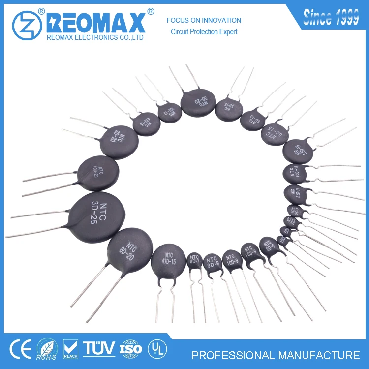 Strong Power Electric Equipment Mf72 Ntc Thermistor 22d15 30d15 33d15 47d15 120d15 For Bulb