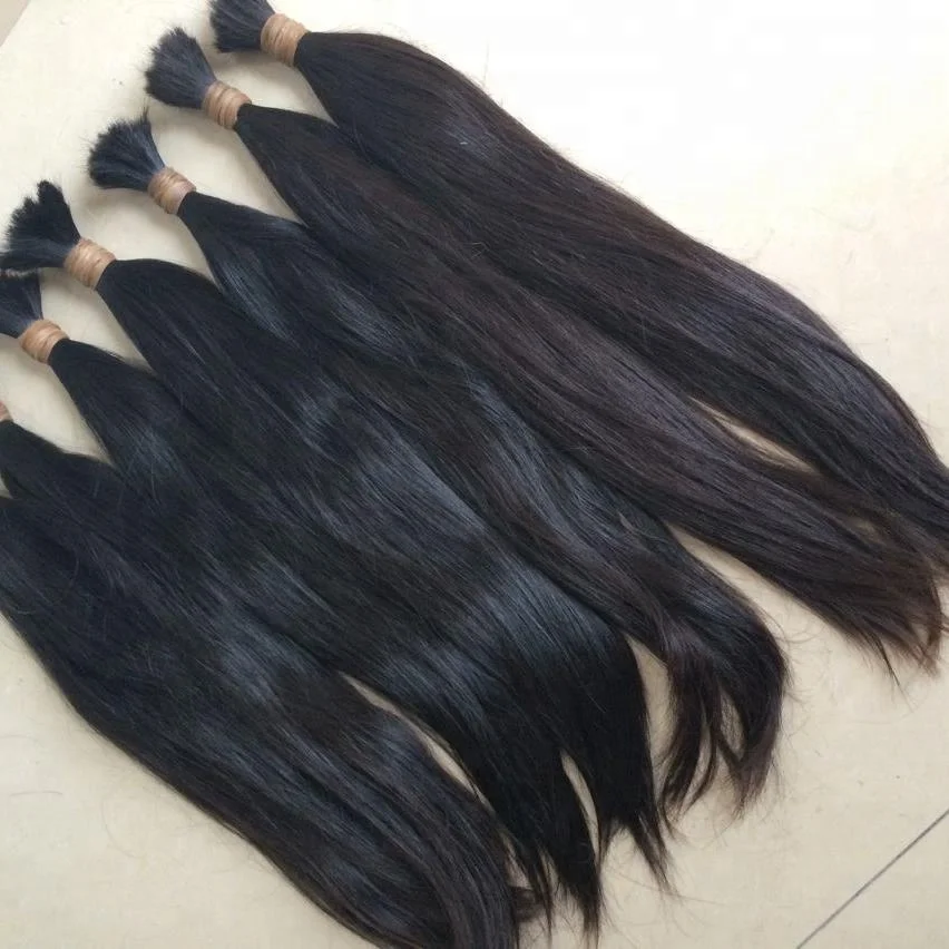 

Russian double drawn jamaican bulk hair, Nature color