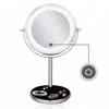 360 Degree Double Dides Touch Sensor Desktop Mirror With Storage
