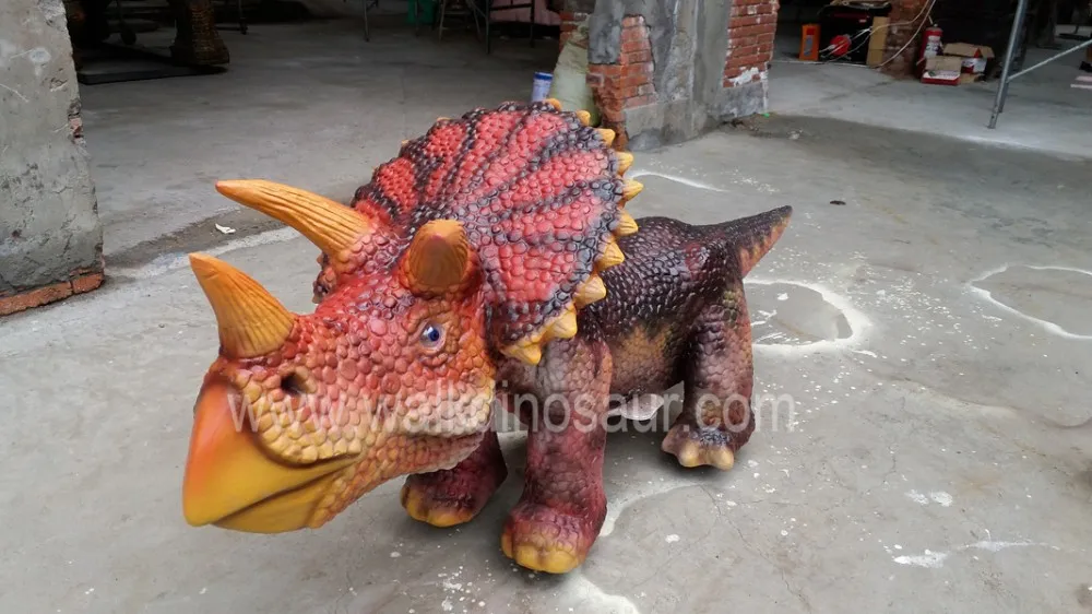 ride on triceratops toy