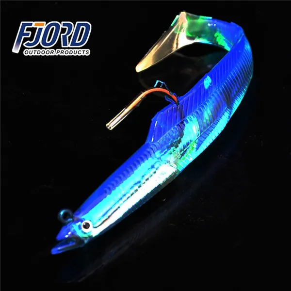

FJORD Good price lead head soft plastic fishing lure, 3color