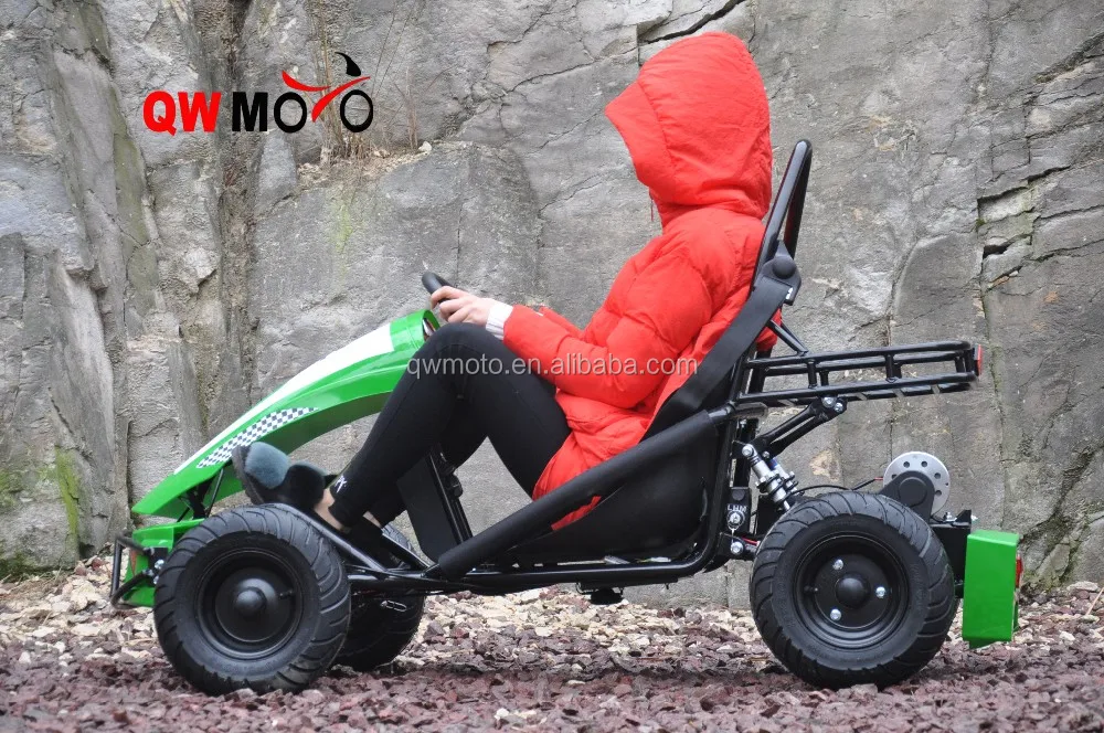 Qwmoto 500w 36v Kids Electric Racing Cheap 36v Go Kart Upgraded 4