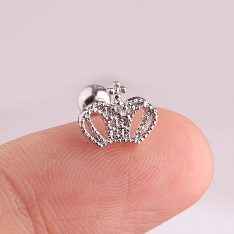 

New Arrival 18g bar Stainless Steel Surface Tragus piercing jewelry