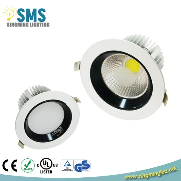 Cree chip dimmable COB led down lights shenzhen, led ceiling down light