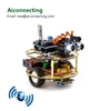 Wireless control Smart car learning kit intelligent turtle lazy boy robot kit educational toy