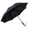 A18 big size strong windproof golf umbrella black samurai sword umbrella with 8 ribs